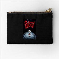 Gothic Adventure Stitch Head Zipper Pouches