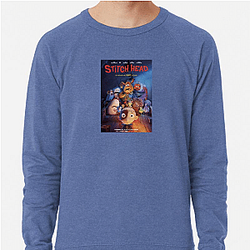 Patchwork Monster Stitch Head Sweatshirts
