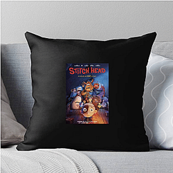Patchwork Monster Stitch Head Pillows Cover