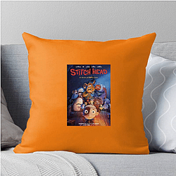 Patchwork Monster Stitch Head Pillows Cover