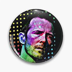 Stone temple pilots pop art Pin