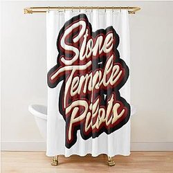 STP Logo Shower Curtain
