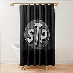 STP Logo Shower Curtain