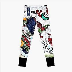 Funny Gifts Boy Girl Dragon Stp Retro Vintage Leggings