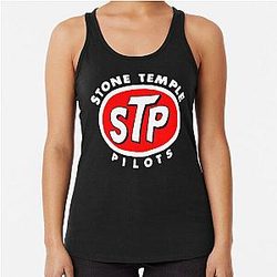 Stone Temple Logo Racerback Tank Top