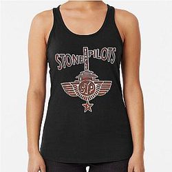 Stone Temples Racerback Tank Top