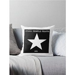 stone temple pilots no4  Throw Pillow