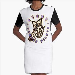 1993 Stone Temple Piloten Vintage Plüsch Ära Core Album Promo Tee  90-s   Graphic T-Shirt Dress