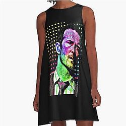 Stone temple pilots pop art A-Line Dress