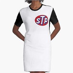 STP Vintage.  Graphic T-Shirt Dress