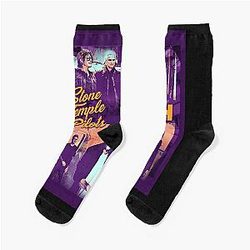sicxepil Stone Show Pilots World Tour Classic T-Shirt Socks