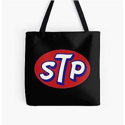 STP Logo All Over Print Tote Bag