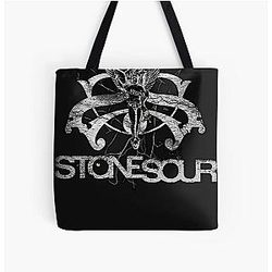 Best stone sour band logo exselna Genres Alternative metal, hard rock, heavy metal Essential T-Shirt All Over Print Tote Bag