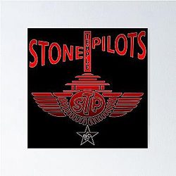 Plush Stone Temples Poster
