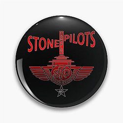 Plush Stone Temples Pin