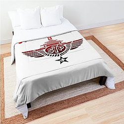 Plush Stone Temples Comforter