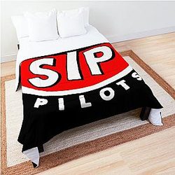 Stone Temple Logo Comforter