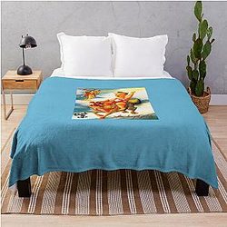 Best rock band STP Essential T-Shirt Throw Blanket