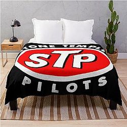 Stone Temple Logo Throw Blanket