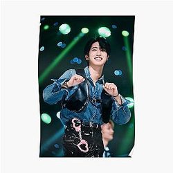 Han Stray Kids skz kpop bang chan lee know changbin hyunjin han seungmin jeongin maxident poster Poster RB1608