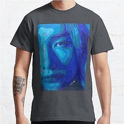 Stray Kids Hyunjin close-up Classic T-Shirt RB1608
