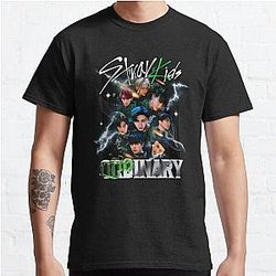 Stray Kids Tour Shirt Stray Kids Merch Stray Kids Maniac Classic T-Shirt RB1608