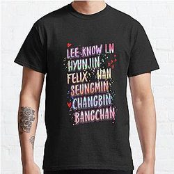 stray kids name Classic T-Shirt RB1608