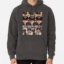 Hyunjin Stray Kids meme Pullover Hoodie RB1608