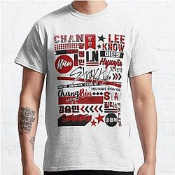Stray Kids (OT8) Collage Classic T-Shirt RB1608