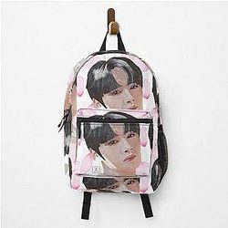 Stray Kids Minho cherry blossoms Backpack RB1608
