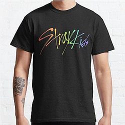 Stray Kids Rainbow Logo Classic T-Shirt RB1608