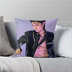 Felix - Stray Kids  Throw Pillow RB1608