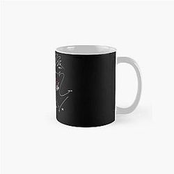 Stray Kids OT8 - Logo with Signatures (black) Classic Mug RB1608