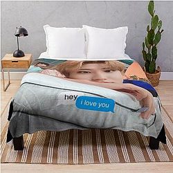Stray Kids - Han Jisung - kpop Throw Blanket RB1608