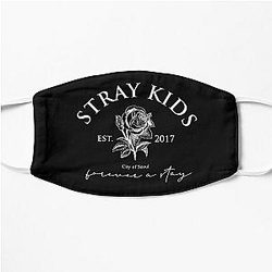 STRAY KIDS Forever A Stay Cute KPOP Quote Flat Mask RB1608