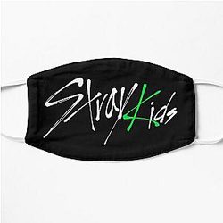Stray Kids Merch Stray Kids Logo Flat Mask RB1608