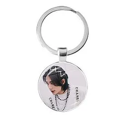 KPOP Stray Kids Keychain - Hyun Jin Member Decorative Accessories Cosplay Fans Gift