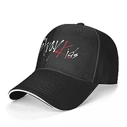 Stray Kids Cap - Stray Kids Logo Unisex Sport Fashion Baseball Caps