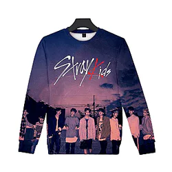 Stray Kids Sweatshirt - Stray Kids Fashion 3D Printed Sweatshirts