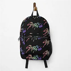 Stray Kids Backpacks - Queer Pride Rainbow Logo Backpack