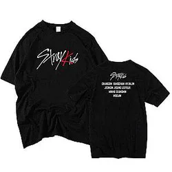 Stray Kids T-Shirts - Stray Kids Member Names Colorful Classic T-shirt