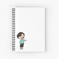 Stray Kids Notebooks - 3RACHA Minimalist Logo Notebook