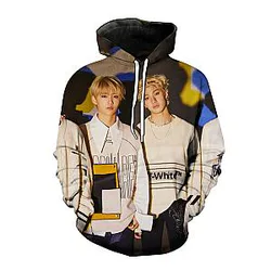 Stray Kids Hoodie - 3D Printed Korea Hoodies