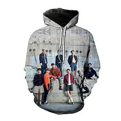 Stray Kids Hoodie - 3D Printed Korean Stray Kids Hoodies
