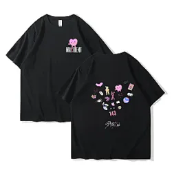Stray Kids T-Shirts- Summer Casual Kpop T-shirt