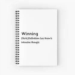 Stray Kids Notebooks - 3RACHA Trio Logo Notebook