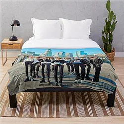 Stray Kids Blanket - Double Knot poster Stray Kids 3RACHA 2 Throw Blanket