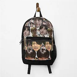 Stray Kids Backpacks - Hyunjin Stray Kids meme Backpack
