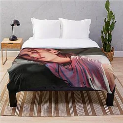 Stray Kids Blanket - Hyunjin Stray Kids IN LIFE teaser 1 SKZ 3RACHA Throw Blanket