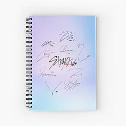 Stray Kids Notebooks - Wolf Chan Meme Edition Notebook